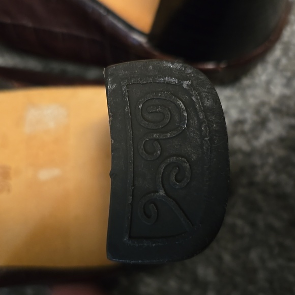 Brighton Gemini Brown/black Leather Shoes 9M - Picture 3 of 7